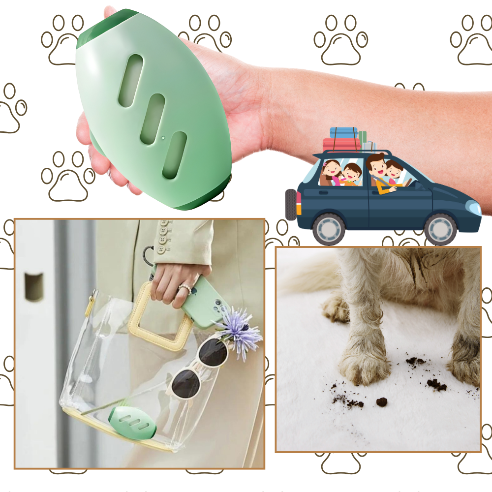 Powerful Adhesive Lint Roller For Pet Hair - Hassle-Free Maintenance - Ozerty