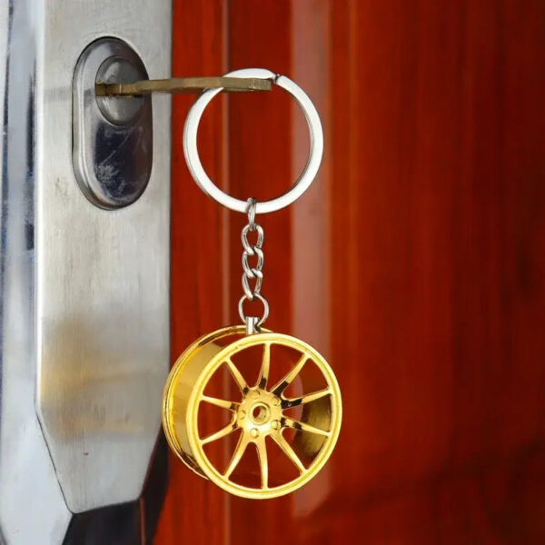 5 Creative Metal Car Accessories Key chain - Image 3