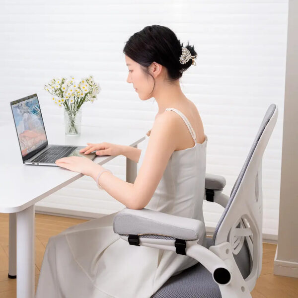 Pair Armrest Pads Support Arm - Image 2