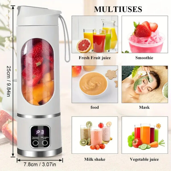 Portable Juicer - White - Image 2