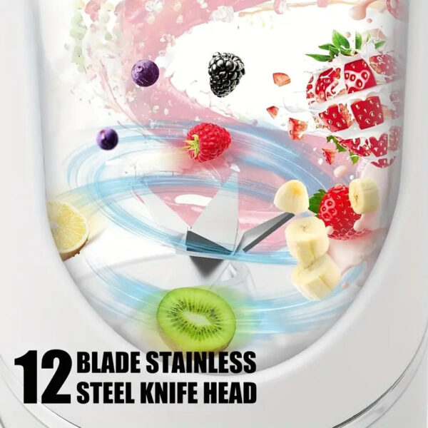Portable Juicer - White - Image 3