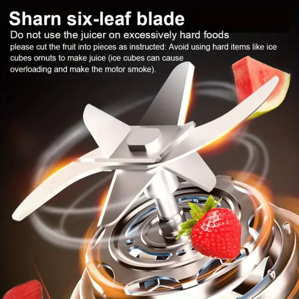 Portable Juicer - White - Image 5