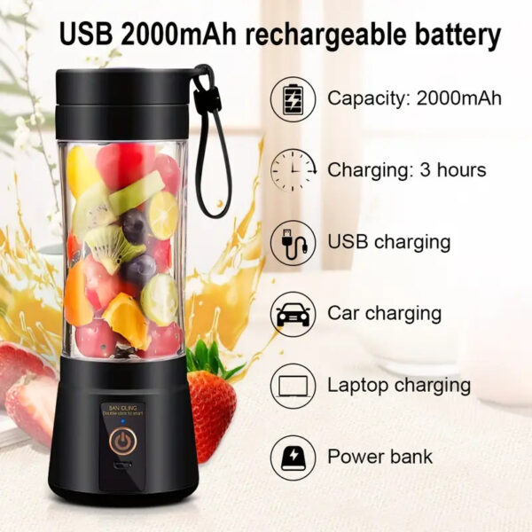 Portable Juicer - White - Image 6